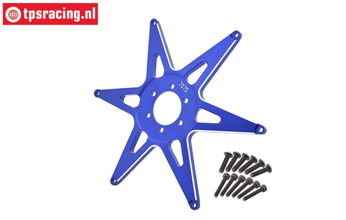 MX0606F-B PROMOTO front Alu-Wheel star Bleu, 1 pc.