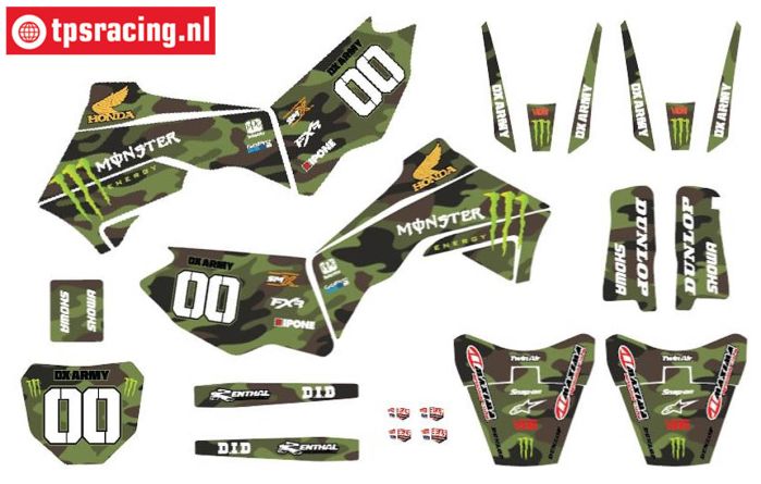 CS0980/44 PROMOTO decals Monster Camo, set