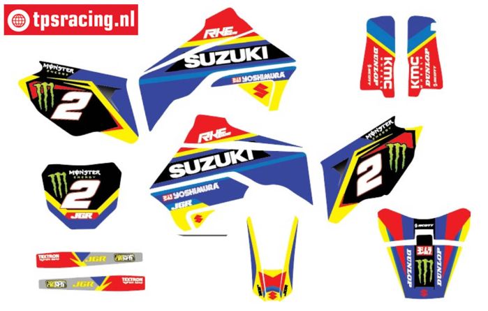 CS0980/14 PROMOTO decals Suzuki 250 RMZ, set