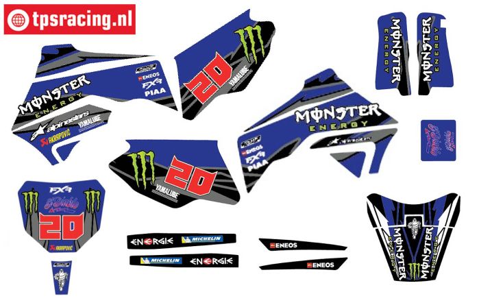CS0980/12 PROMOTO decals Yamaha Quartararo, set
