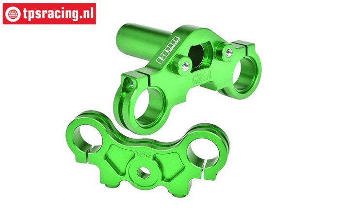 MX028-G PROMOTO Alu-Triple Clamp Green, Set