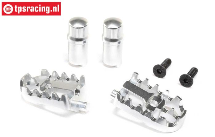 LOS361001 PROMOTO Aluminum footrests, set