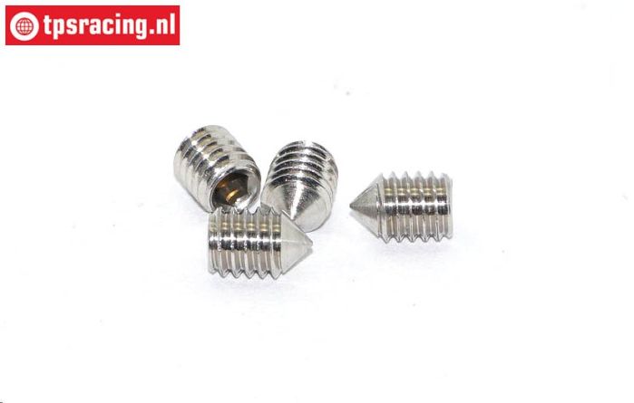 M2009/13 Mecatech Shock closure screw, 4 pcs.