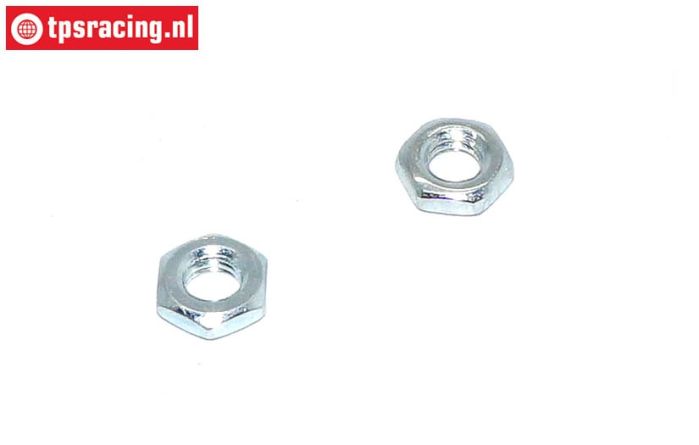 M2009/33 Mecatech lower shock mount nut, 2 pcs.