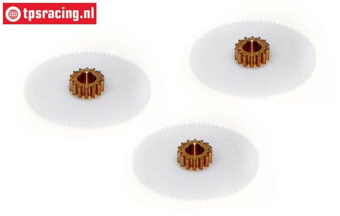 MU893297 Multiplex-Hitec Rhino first gear, 3 pcs.