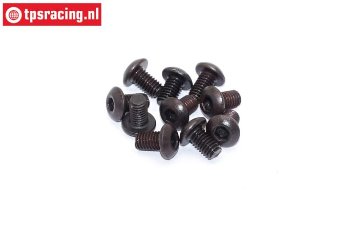 NRPC041 N-R-P Powergrip SS steel cover plate screw, 10 pcs.