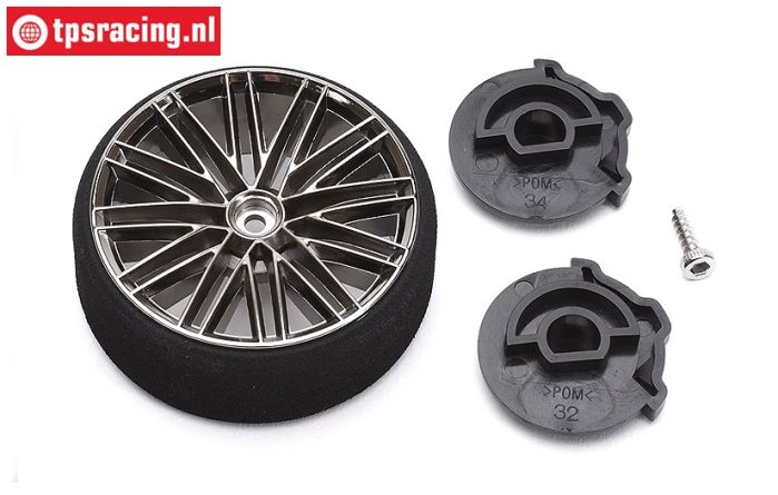 P-EBT3335 Futaba Steering wheel Ø54 mm 7PX-Serie, Set