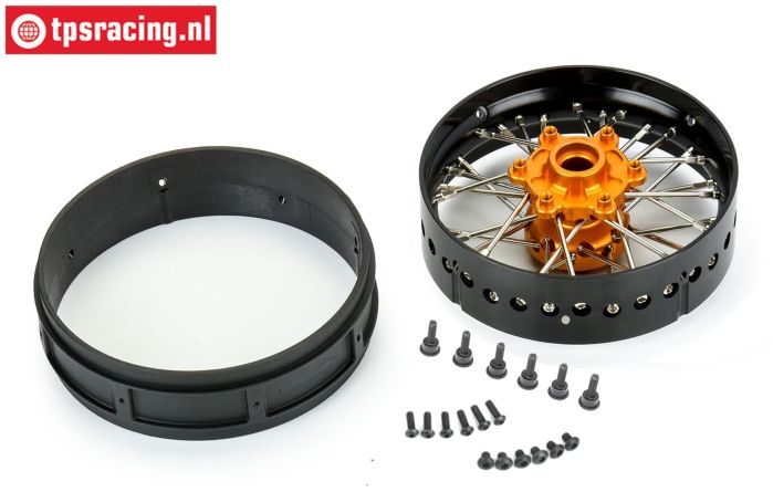 PRO284700T3 Pro-Spec V2 SM Rim front Black/Gold, Set