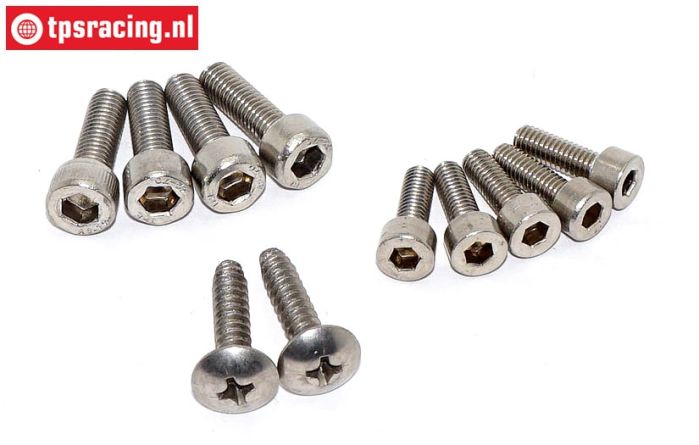 TPS0588 Stainless Steel Motor Screws, Set