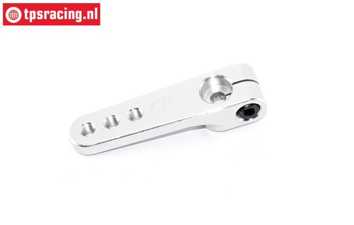 TPS0800/02 Aluminium Servo arm 25T- L40 mm Silver, 1 pc.