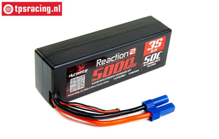 DYNB5035H5 3S LiPo Hard Case 5000 mHa-50C, 1 pc.
