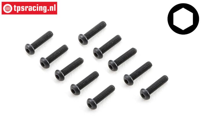 TLR Button Head screw M4-L14 mm, 10 pcs,