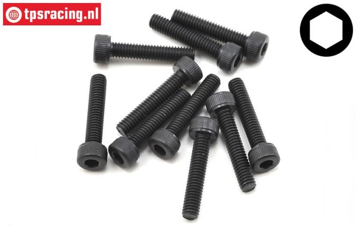 TLR255011 Socket Head Screw M4-L20 mm, 10 pcs