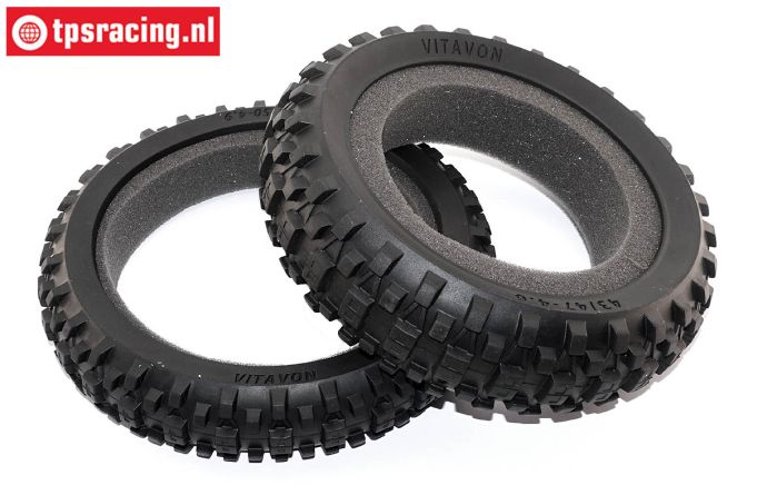 VIT1010 VITAVON LOSI Promoto off-road tires, set