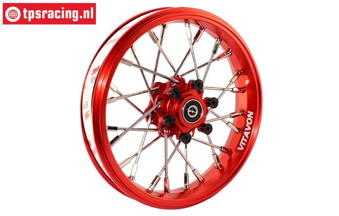 VITASFR-RD VITAVON Promoto Spoke rim front Red, 1 pc.