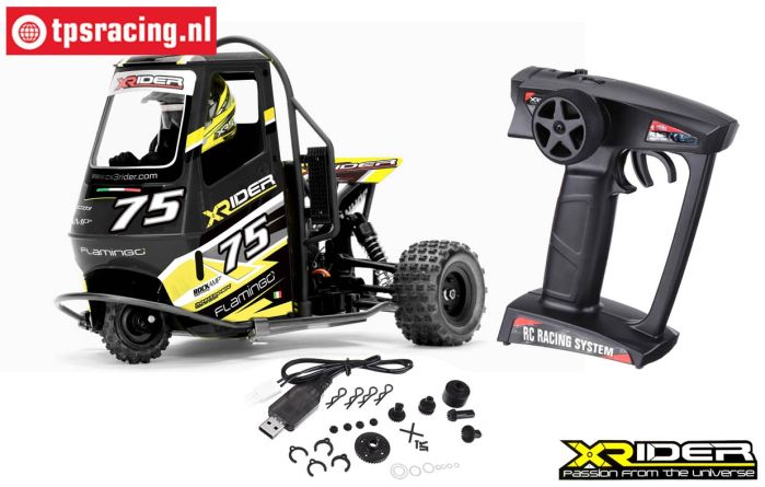 XR83001-04 X-Rider Flamingo Black RTR, Set