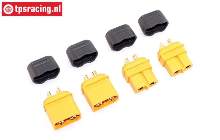 TPS087/60 AMASS T60 Gold Plug Ø4,0 mm, 4 pcs