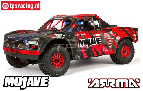 ARA7604V2T2 ARRMA 1/7 Mojave 6S V2 4WD Red/Black RTR