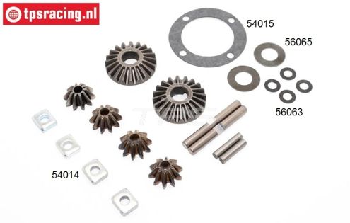 BWS59070 Differential gears Complete BWS-LOSI, Set.