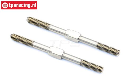 BWS65002/01 Turnbuckle M6-L56 mm BWS-LOSI, 2 pcs.