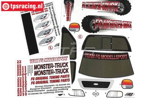 FG20155 Decals FG Monster-Stadium-Street Truck, Set