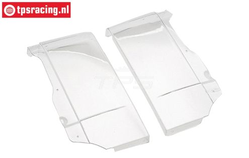 FG3068 Cabine side parts Atego Race Truck Clear, Set