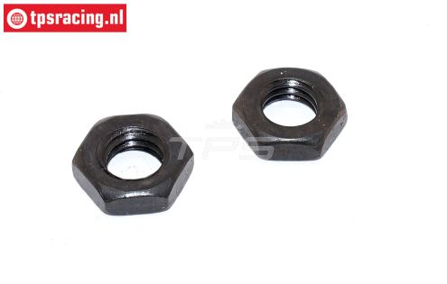 FG4472/02 Steel nut flat M8L-H5 mm, 2 pcs