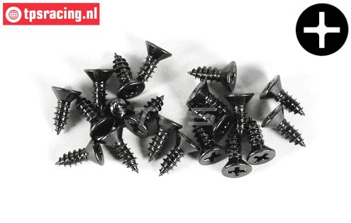 FG6712/13 Countersunk metal screw Ø4,2-L13 mm, 20 pcs