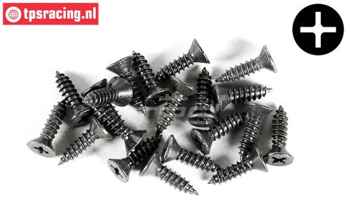 FG6712/19 Countersunk metal screw Ø4,2-L19 mm, 20 pcs