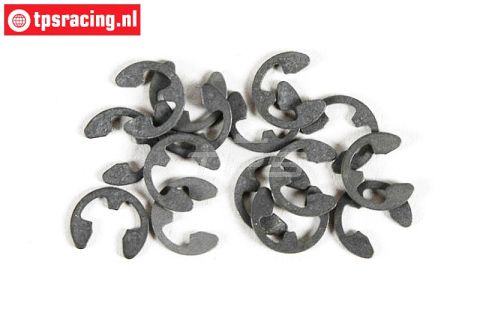 FG6732/04 E-clip spring steel Ø4 mm, 15 pcs