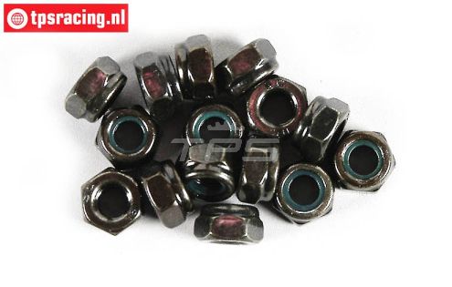 FG6738/06 Steel Locking Nut M6R, 15 pcs.