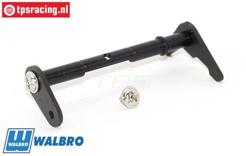 FG7366/10 Walbro Throttle shaft hardened steel, set