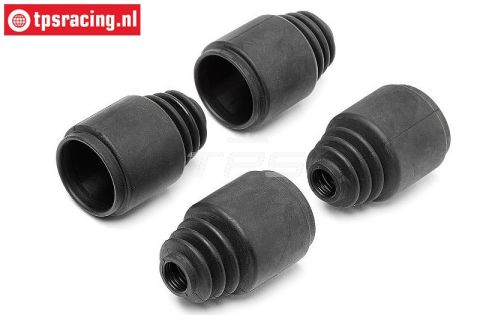 HPI104968 Rubber axle booth SHD,  4 pcs.