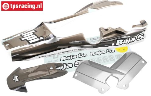 HPI7792 Body Painted Gun-Metal/Grey/Silver, Set