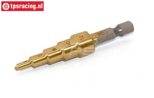 TPS0420 Step drill HSS-Titanium 4-20 mm, 1 pc.