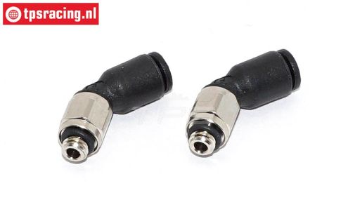 TPS0948/54 Hydraulic Connection 45°, 2 pcs.