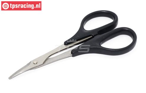 R06207 Lexan stainless steel scissor curved, 1 pc.