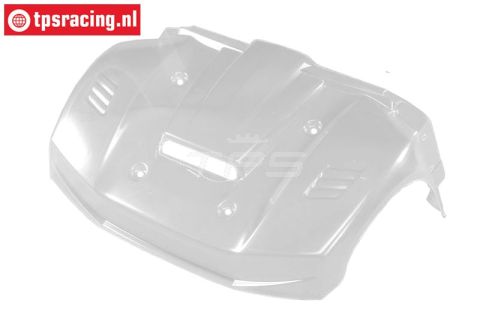 LOS350005 Body front LOSI 5T 2.0 Clear, 1 pc.