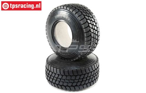 LOS45019 Desert Claw tyres SBR, 2 pcs.