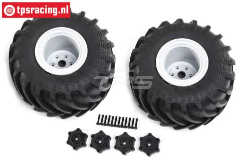 LOS43034 Monster Truck Tire Mounted LMT Truck, 2 pcs.