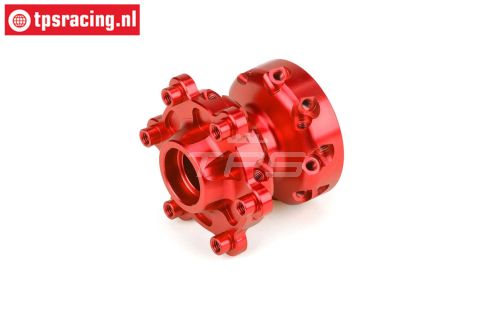 PRO283603 Po-Line Pro-Spec Alu-front axle Red, 1 pc.