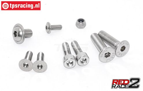 TPS1084/18 TPS® RedRace2 Stainles Steel screw, set