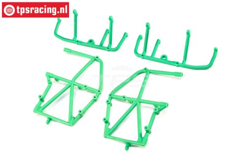 LOS241039 Side Cage and Lower Bar green LMT Truck, Set