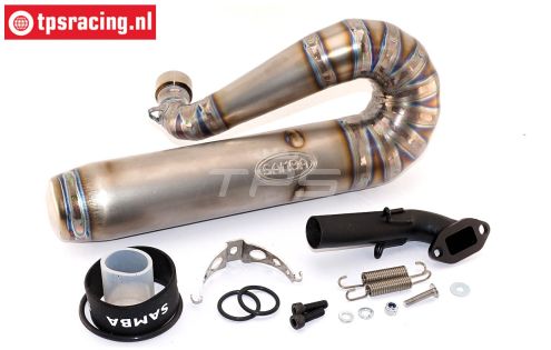 SAM1300 Samba F1 Titanium Tuned pipe, Set