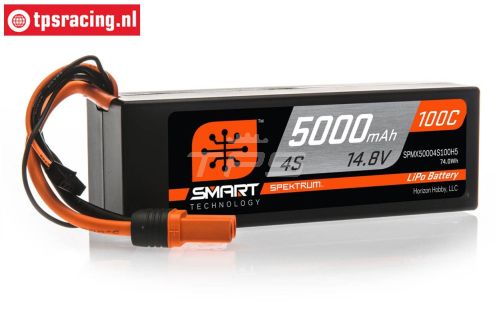SPMX50004S100H5 4S Smart LiPo HC 5000 mHa-100C, 1 pc.
