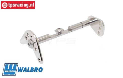 ZN0078/20 Walbro throttle shaft Stainless steel, 1 pc.