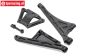 LOS-4153 LOSI 5IVE-TG Chassis Brace Fr.& Rr., Set