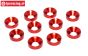 TPS1235/01 Countersunk ring Ø5 mm Red, 10 pcs.