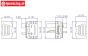AMASS1200/04 Amass T-Plug with Protection, 4 pcs.