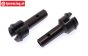 AR310488 ARRMA Wheel axle rear, 2 pcs.